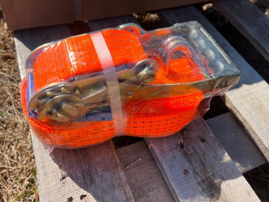 (10) 2"x27' RATCHET STRAPS