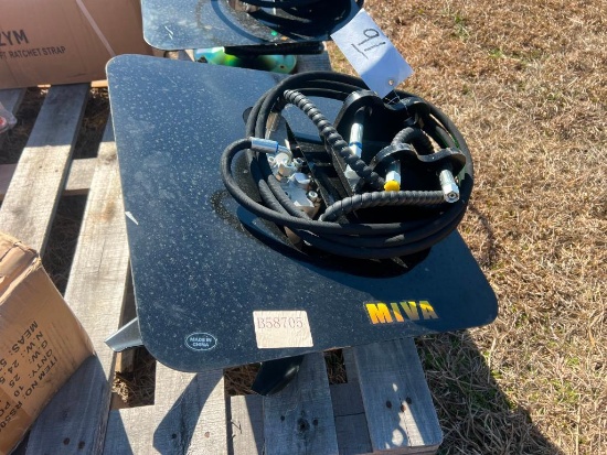 UNUSED MIVA HYDRAULIC MINI EXCAVATOR MOWER (LIGHT DUTY)