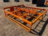 UNUSED LANDHONOR SKID STEER HAY ACCUMULATOR GRAPPLE
