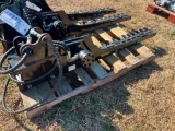 UNUSED MIVA MINI EXCAVATOR HYDRAULIC SICKLE MOWER ATTACHMENT