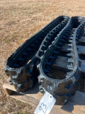 UNUSED RUBBER TRACKS FOR MINI EXCAVATOR
