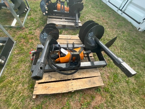 WOLVERINE SKID STEER AUGER ATTACHMENT (12" & 18"
