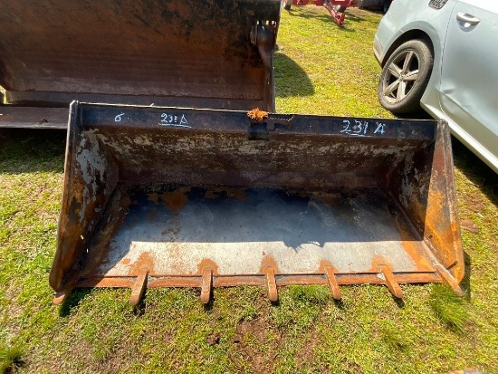 6' SKID STEER LOADER BUCKET