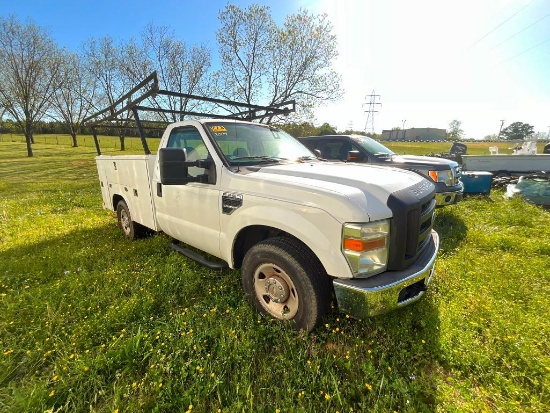 2009 FORD F250 SERVICE TRUCK (AT, 5.4L, 2WD, 8'