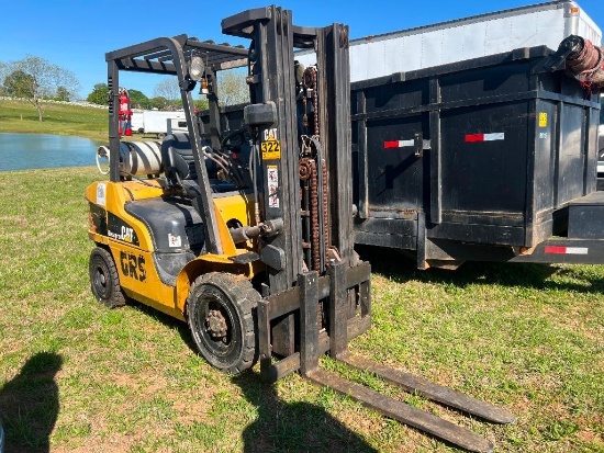 2008 CATERPILLAR P6000LP 6000LB FORKLIFT (TRUE
