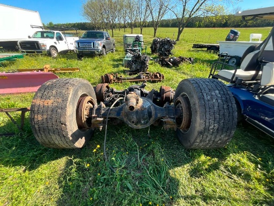 FRONT & REAR DRIVE AXLES (3:55)
