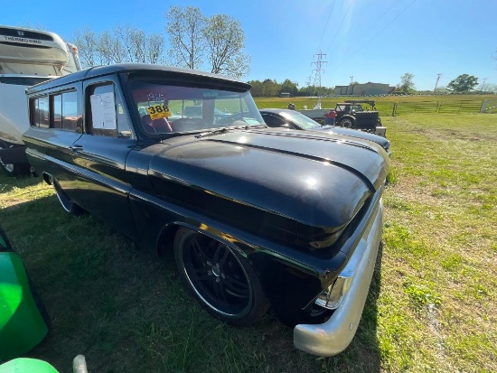 1965 GMC SUBURBAN (RESTORED, 2 DOOR, AT, RED