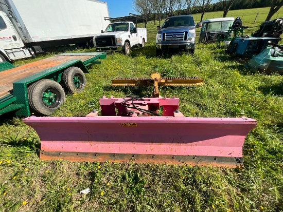 94" UNUSED HYDRAULIC SKID STEER SCRAPE BLADE