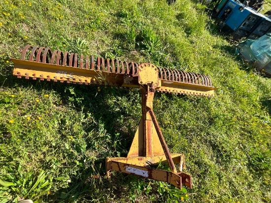 7' KING KUTTER 3PT LANSCAPE RAKE