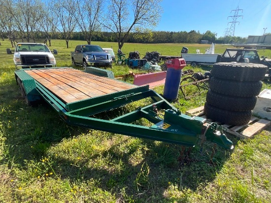 6'X18' TILT EQUIPMENT TRAILER **NO TITLE**