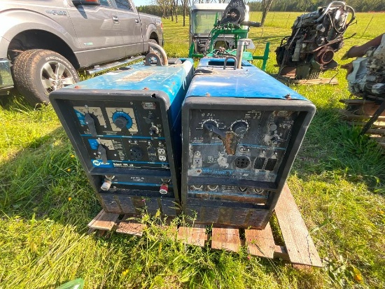 (2) MILLER BOBCAT WELDER GENERATORS **INOP**