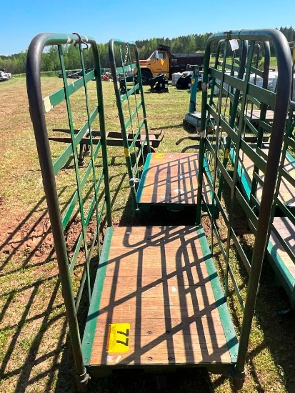 42"X27" WOODEN CART