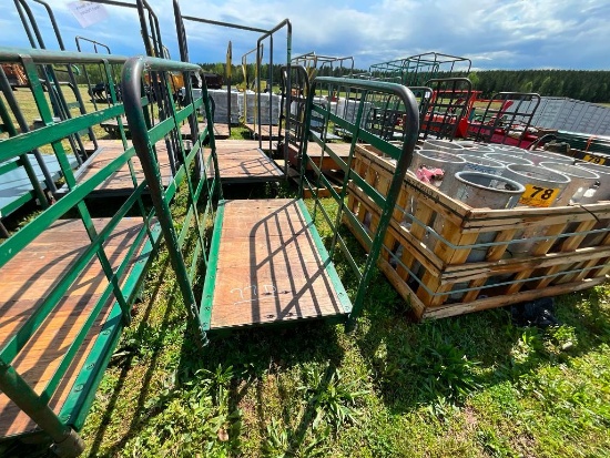 48"X24" WOODEN CART