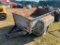 VINTAGE FORD TRUCK BODY TRAILER