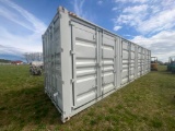 UNUSED 40FT HIGH CUBE FOUR MULTIE DOOR SHIPPING