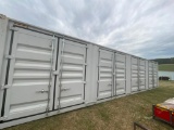 UNUSED 40FT HIGH CUBE FOUR MULTI DOOR SHIPPING