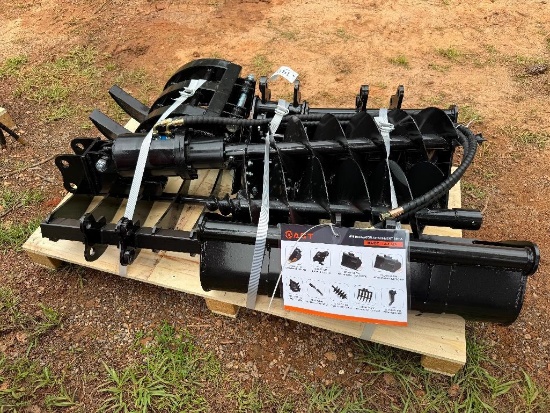 UNUSED AGT SET (9) MINI EXCAVATOR ATTACHMENTS