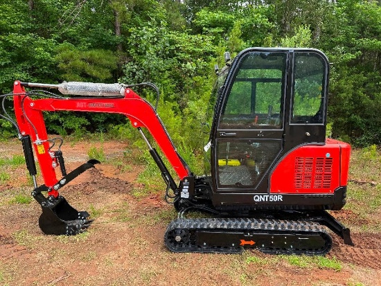 UNUSED AGT QNT50R MINI EXCAVATOR