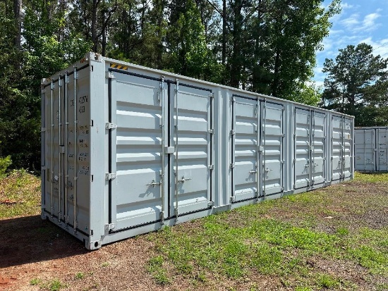 UNUSED 40' HIGH CUBE MULTI DOOR CONTAINER