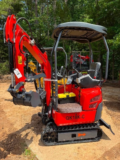 UNUSED AGT QK18K-C MINI EXCAVATOR