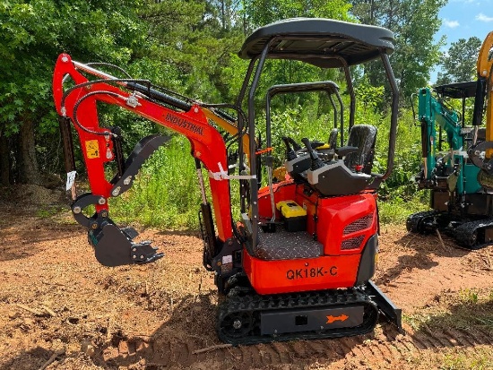 UNUSED AGT QK18K-C MINI EXCAVATOR