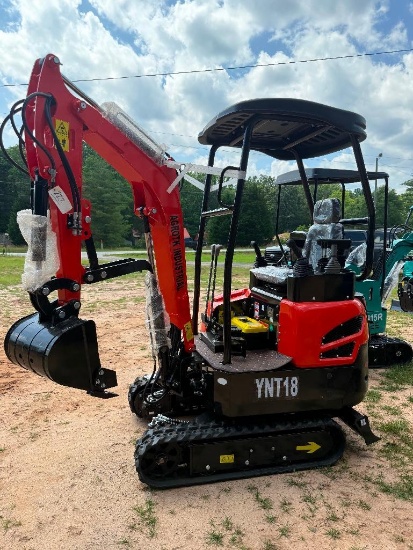 UNUSED AGT YNT18 MINI EXCAVATOR
