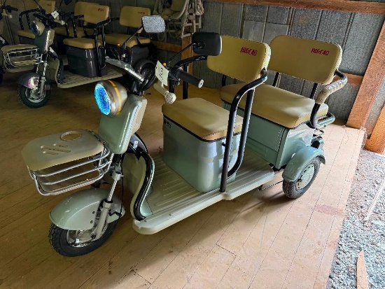 UNUSED IRGC40 3-WHEEL CART (GREEN