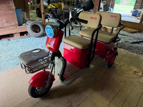 UNUSED IRGC40 3-WHEEL CART (RED