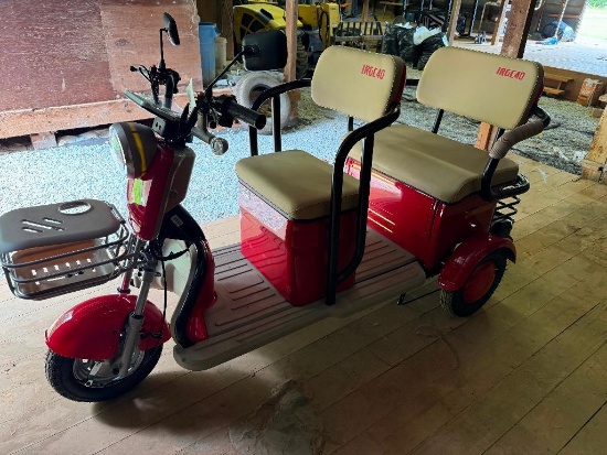 UNUSED IRGC40 3-WHEEL CART (RED