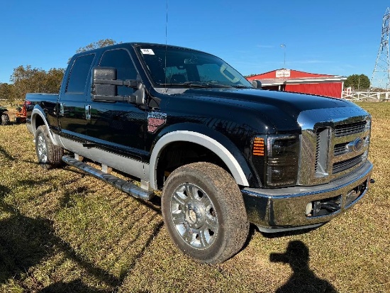 2008 FORD F250 LARIAT SUPER DUTY PICKUP TRUCK