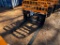 UNUSED LANDHONOR SKID STEER PALLET FORK ATTACHMENT (42 INCH, 4000 LBS FORK RATING)