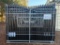 UNUSED KJ 7FT H X 20 FT L METAL FARM DRIVEWAY GATE (DEER MOTIF STYLE)