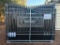 UNUSED KJ 7FT H X 20 FT L METAL FARM DRIVEWAY GATE (DEER MOTIF STYLE)