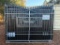 UNUSED KJ 7FT H X 20 FT L METAL FARM DRIVEWAY GATE (DEER MOTIF STYLE)