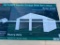 UNUSED KJ 33 FT X 25 FT DOUBLE GARAGE STEEL BARN SHED (MODEL:K3325)