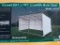 UNUSED KJ 20 FT X 12 FT LIVESTOCK METAL SHED