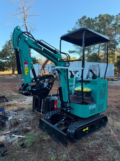 UNUSED CFG INDUSTRIAL H15R MINI EXCAVATOR (MANUAL THUMB, 420CC GAS ENGINE, SN-H15R20251126W0012)