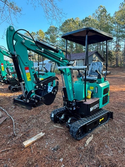 UNUSED CFG INDUSTRIAL MH12RX MINI EXCAVATOR (MANUAL THUMB, 420CC GAS ENGINE, SN-MH12RX20251126K08)