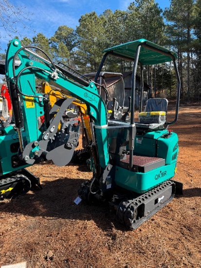 UNUSED CFG INDUSTRIAL QK16R MINI EXCAVATOR (HYDRAULIC THUMB, 420CC GAS ENGINE, SN-QK16R202511280315)