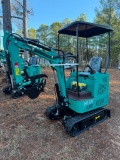 UNUSED CFG INDUSTRIAL H15R MINI EXCAVATOR (MANUAL THUMB, 420CC GAS ENGINE, SN-H15R20251126W0010)
