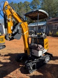 UNUSED CFG INDUSTRIAL XZ20R MINI EXCAVATOR (HYDRAULIC THUMB, 739CC GAS ENGINE, SN-XZ20R20251190709)