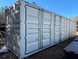 40 FT MULTI DOOR SHIPPING CONTAINER (HIGH-CUBE, ONE TRIP, CONTAINER NUMBER CIMU0878970)