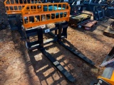 UNUSED LANDHONOR SKID STEER PALLET FORK ATTACHMENT (42 INCH, 4000 LBS FORK RATING)