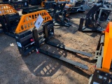 UNUSED LANDHONOR HEAVY DUTY HYDRAULIC FORKS AND FRAME (48 INCH FORKS)