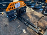 UNUSED LANDHONOR HEAVY DUTY HYDRAULIC FORKS AND FRAME (48 INCH FORKS)