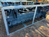 UNUSED LANDHONOR POWER RAKE ATTACHMENT (84 INCH, 18-25 GPM, HYDRAULIC ANGLE)