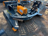UNUSED LANDHONOR SKID STEER BRUSH CUTTER (STANDARD FLOW, 66 INCH CUTTING WIDTH)