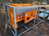 UNUSED LANDHONOR NO TILL SEED DRILL ATTACHMENT (SKID STEER OR E POINT HITCH, 65 INCH WORKING WIDTH,