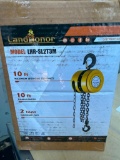 UNUSED LANDHONOR 2 TON CHAIN HOIST