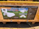 UNUSED LANDHONOR 30 FT X 40 FT PEAK CEILING STORAGE SHELTER